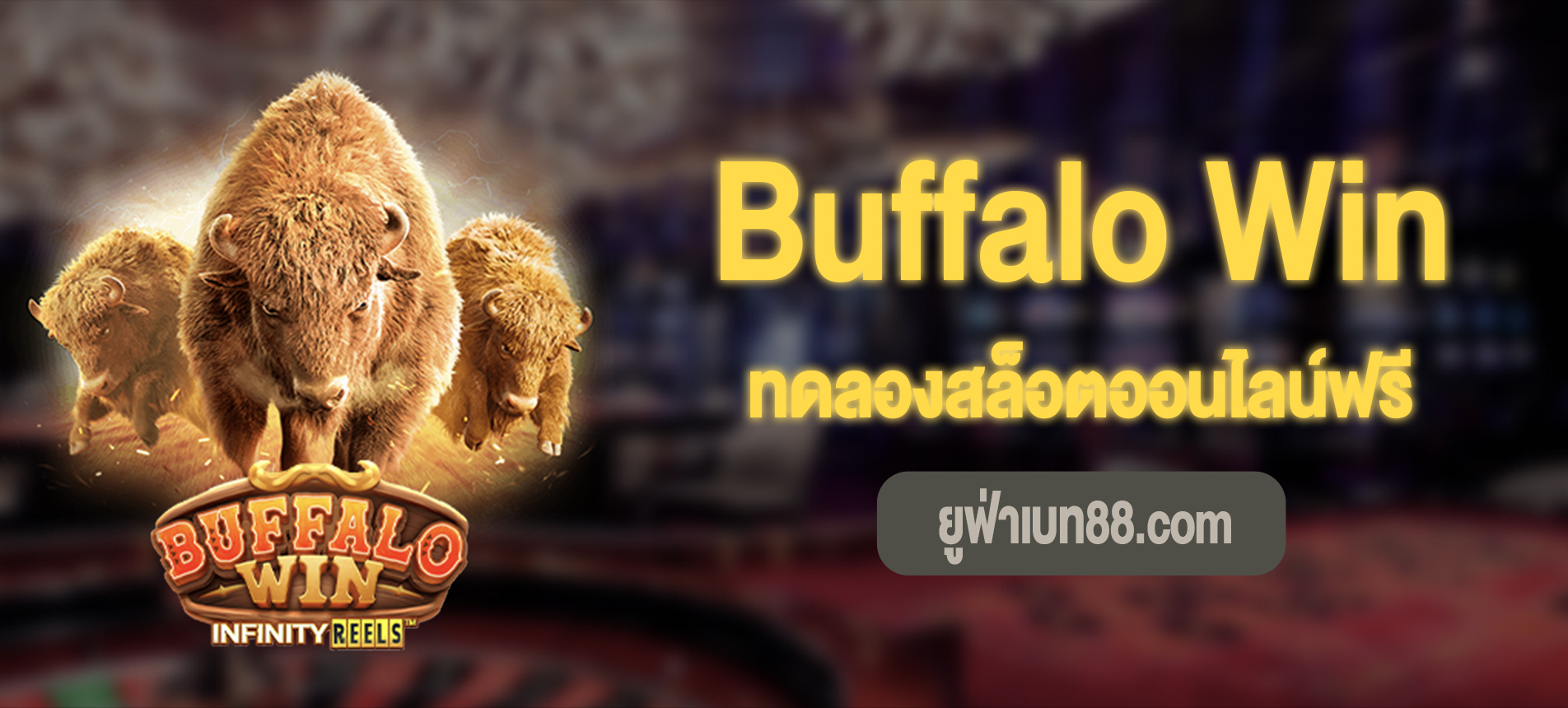 Buffalo Win สล็อตเงินรางวัลกระทิงทดลองเล่นฟรี